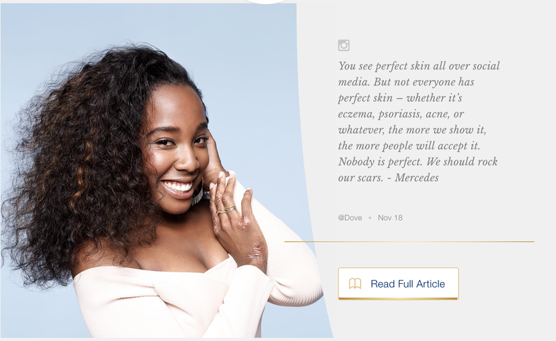 Courtesy of Unilever for Dove